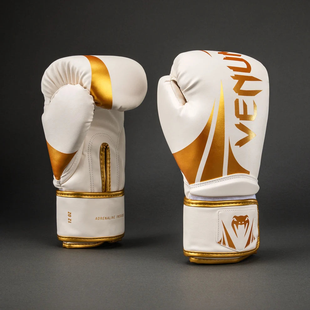 Guantoni da Boxe Venum - Bianco\Oro
