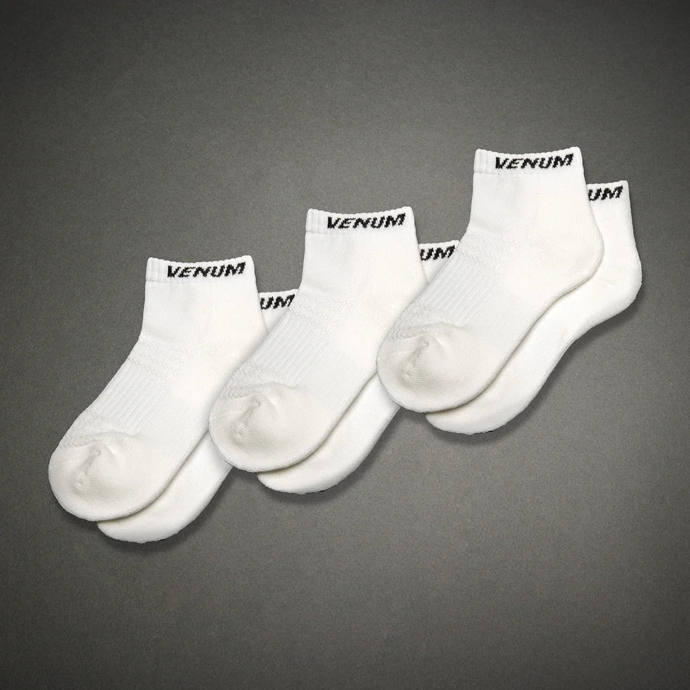 Calze Corte Venum Essential - 3 Paia - Bianco