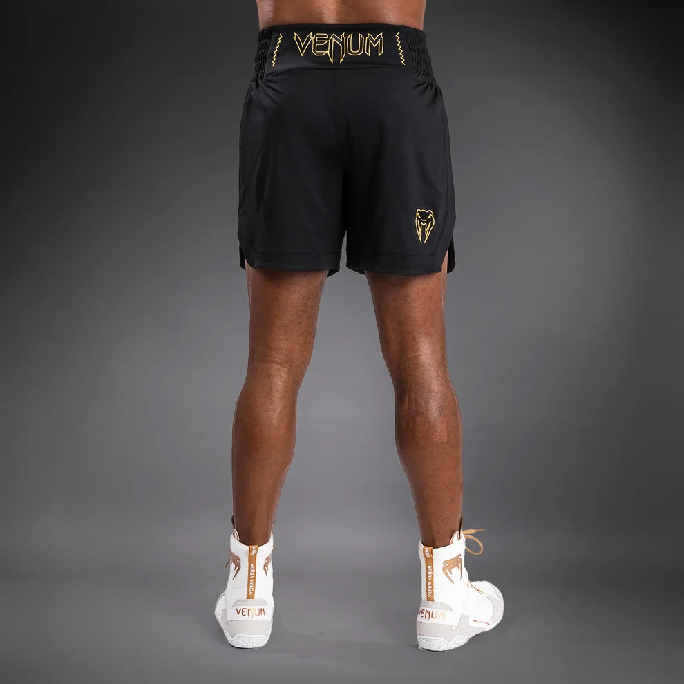 Pantaloncini da Boxe Venum - Nero\Oro