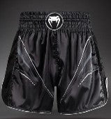Pantaloncini Venum Muay Thai - Nero\Bianco