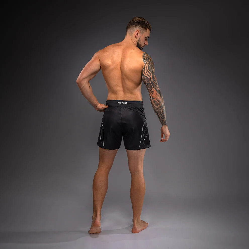 Venum Streamline Pantaloncini da Combattimento - Nero\Bianco